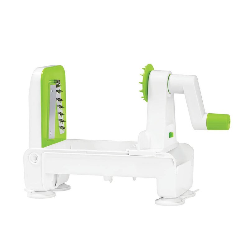 Starfrit Pro Foldable Spiralizer - Create Healthy Veggie Noodles and Spiral Slices - 3 Blades - Collapses for Easy Storage - Image 4